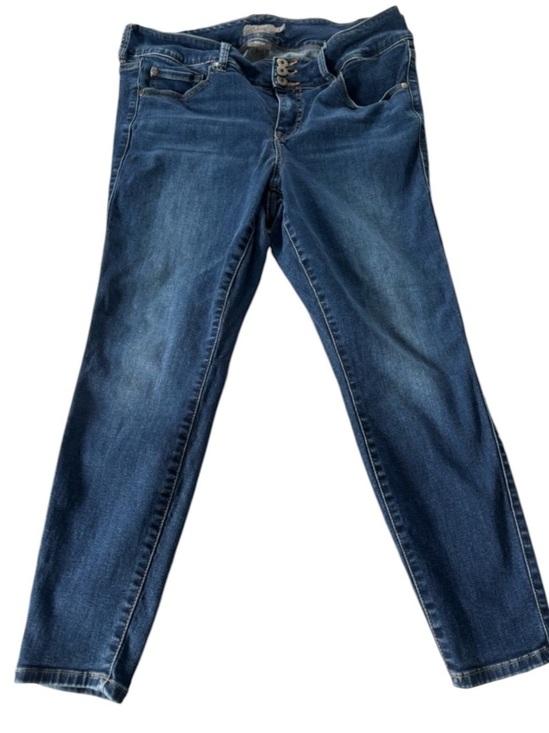 torrid Denim - Torrid Super Soft Jeggings – Dark Wash | Size 14S | Like New